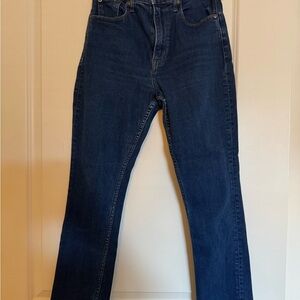 Abercrombie & Fitch Curve Love Slim Straight Jeans 27S/4S